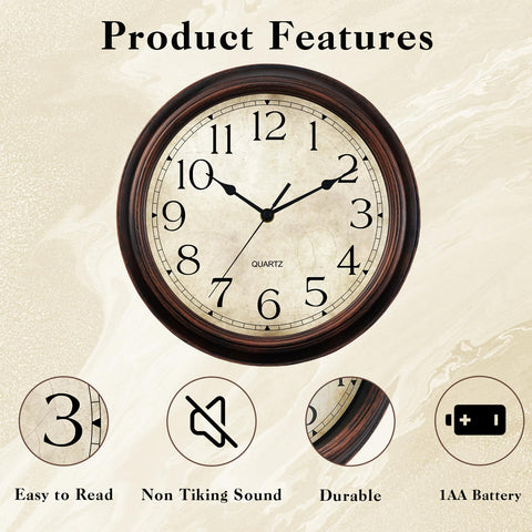 KECYET side profile highlighting copper-look plastic case providing lightweight durability benefit