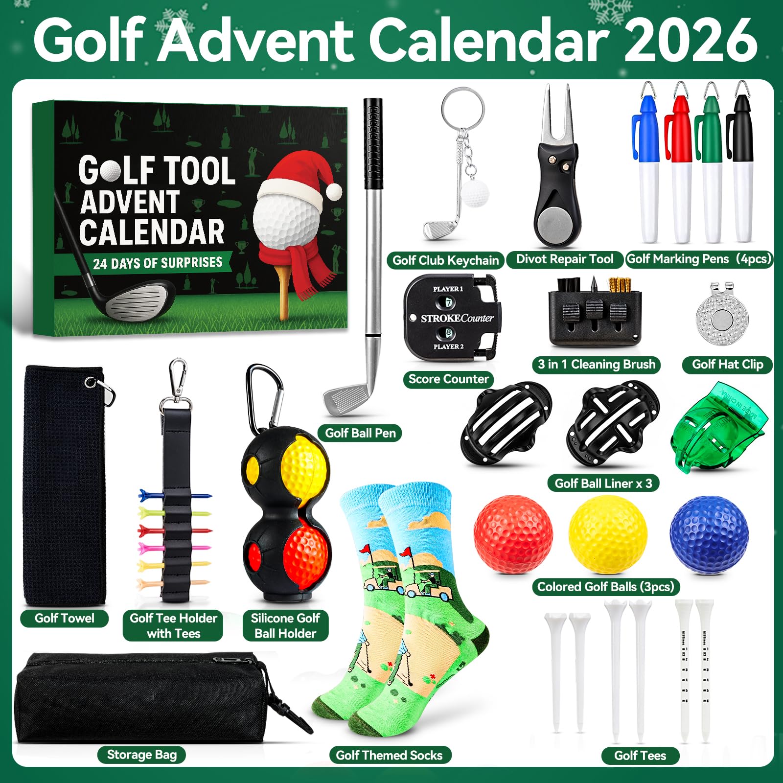 Kederwa contents laid out on turf showing useful kit items ready for play benefit preparedness