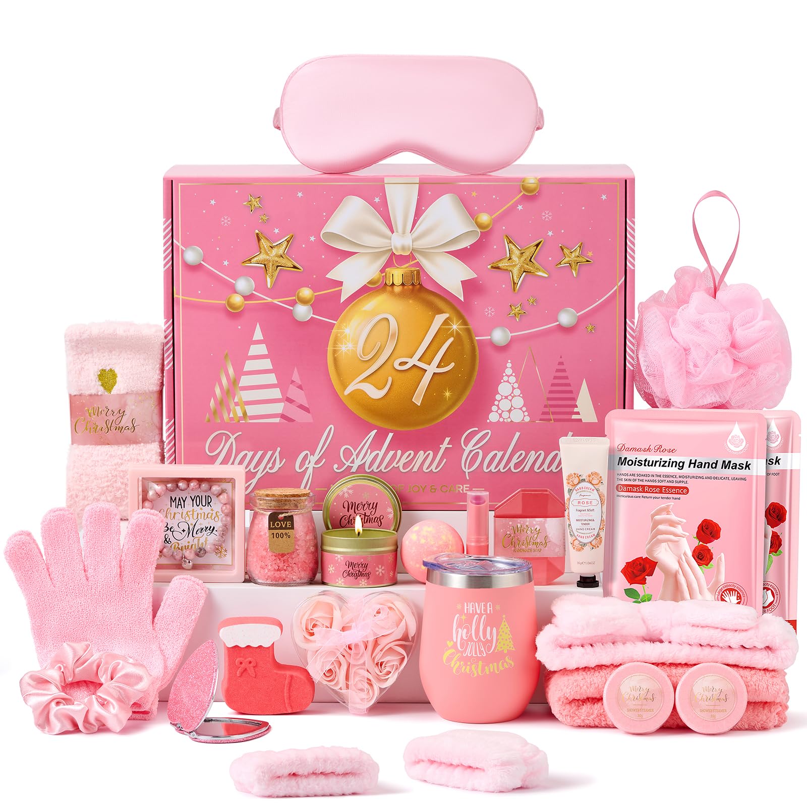 Kederwa front packaging showing pink gold design and festive appeal