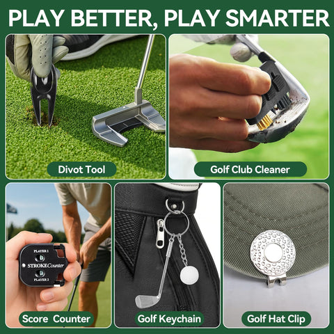 Kederwa golf socks and small accessories displayed showing comfortable fit and practical use benefit