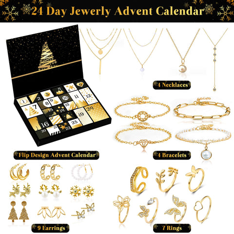 Kederwa open calendar layout revealing 24 numbered doors and surprise reveal