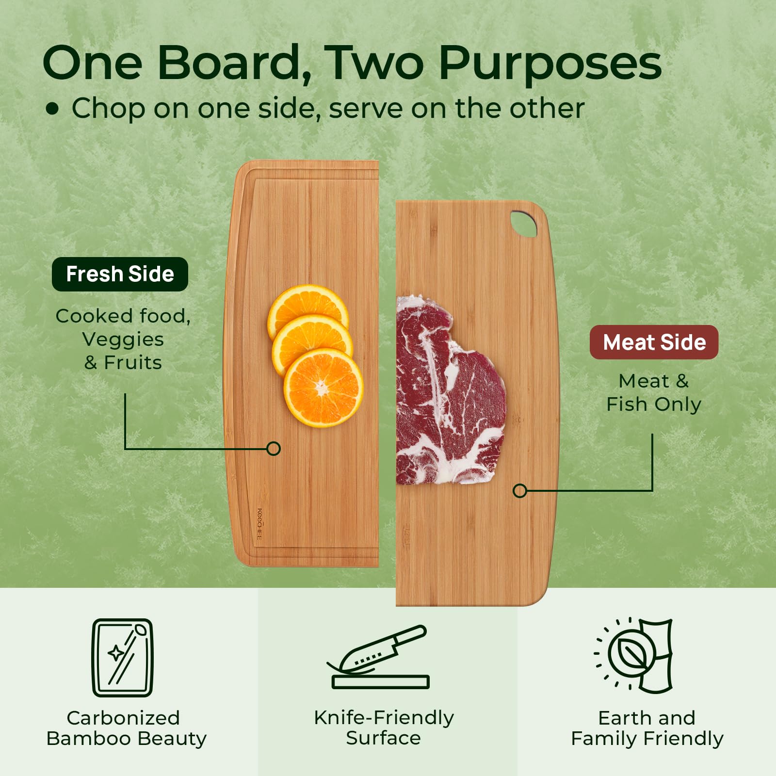 keechee juice groove detail capturing liquids and preventing spills