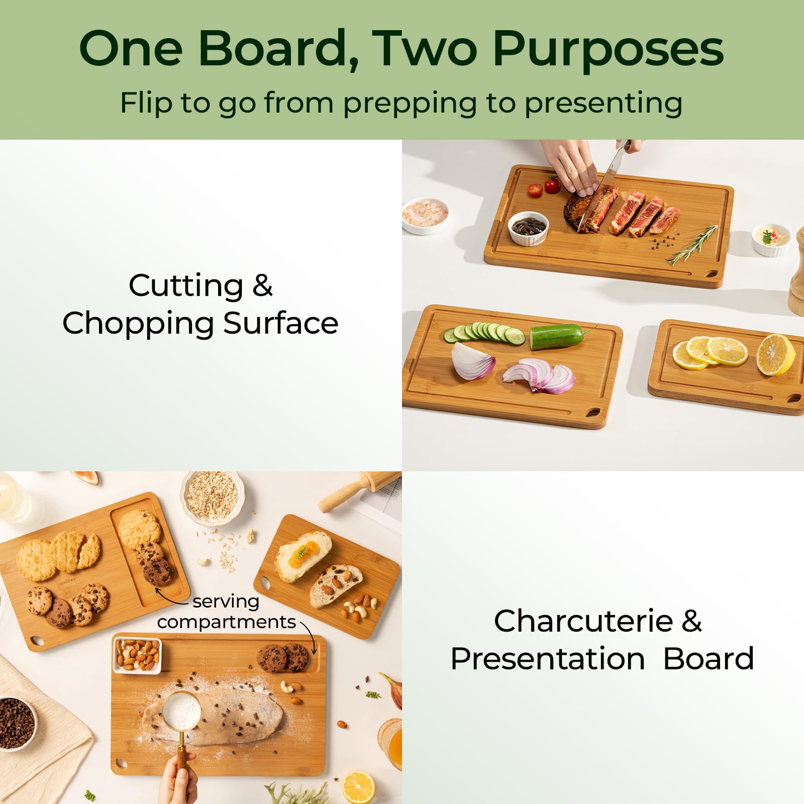 keechee medium board close-up grain demonstrating knife-friendly surface