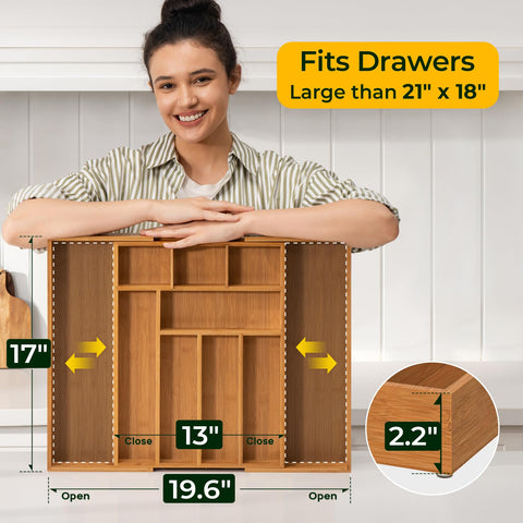 keechee removable dividers demonstrating customizable layout