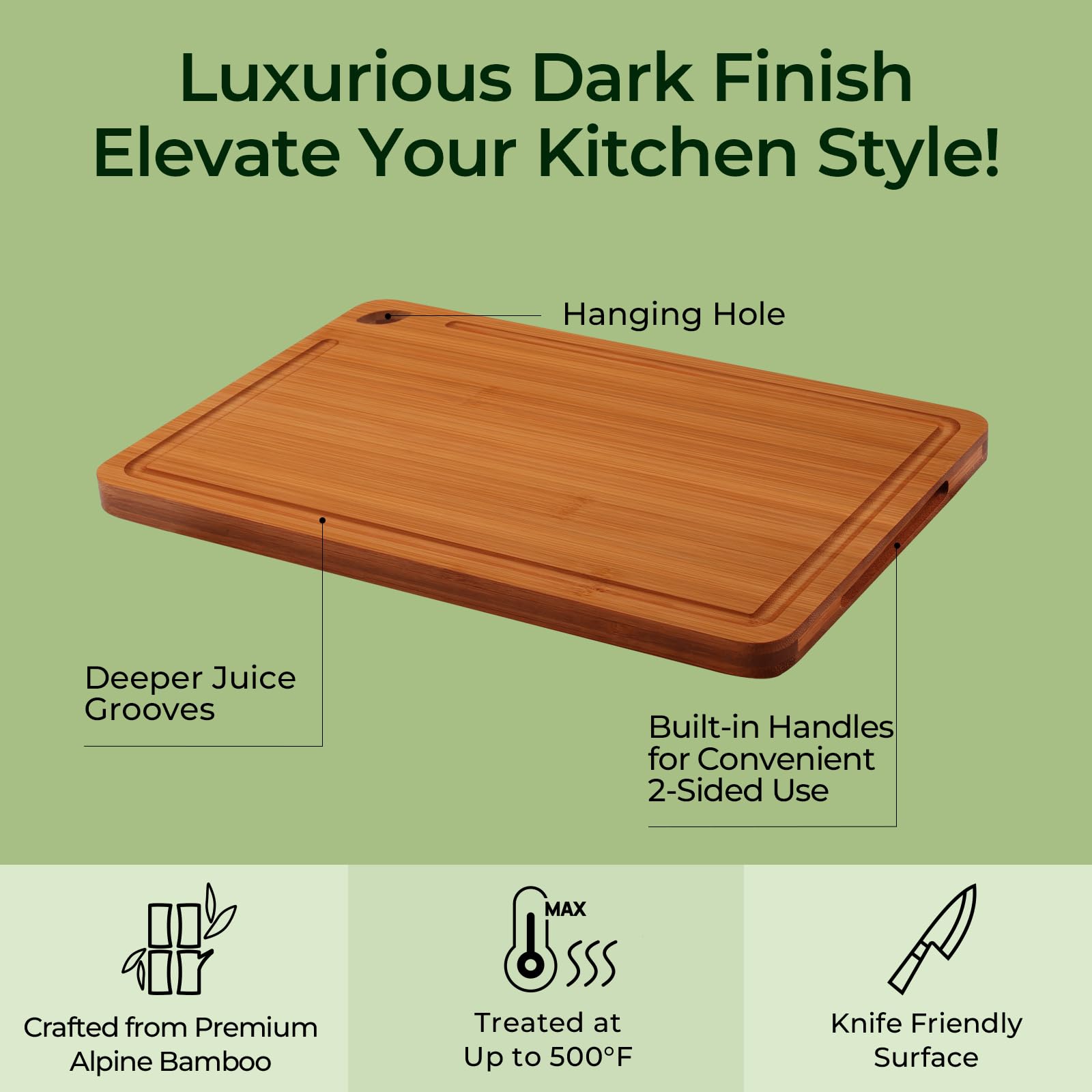keechee size comparison on countertop demonstrating versatile board choices for every task