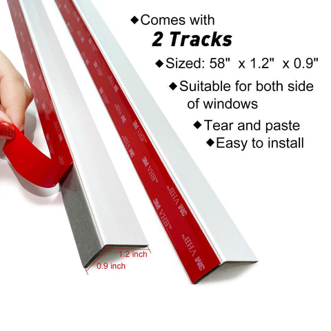Keego strip next to measuring tape showing trim-to-fit flexibility