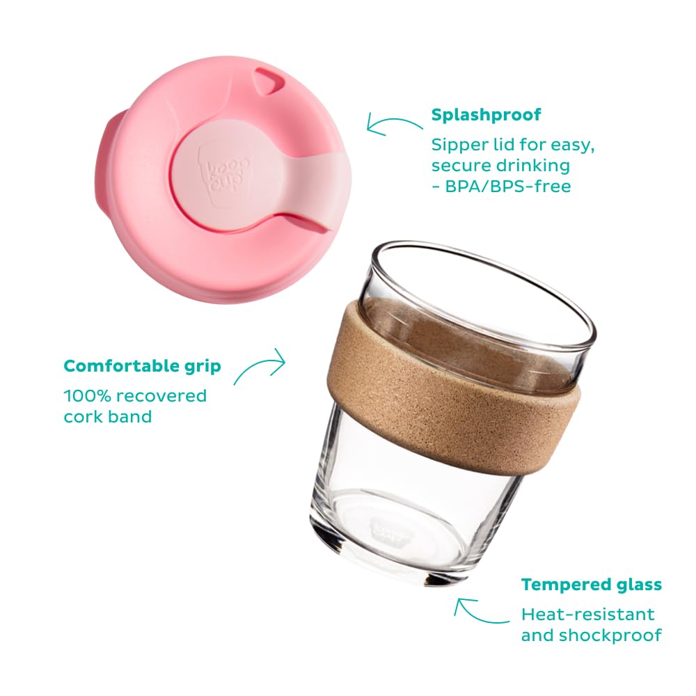 KeepCup splashproof press-fit lid detail providing spill protection