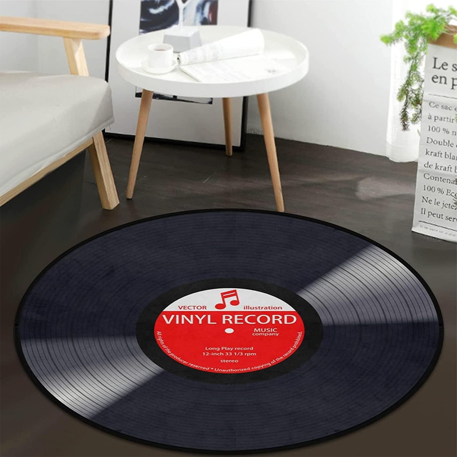 keepcute image of non-slip backing providing stable placement on floors