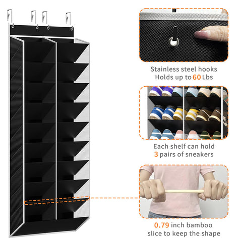 KEEPJOY bamboo baffle detail providing shelf support and reduced sagging