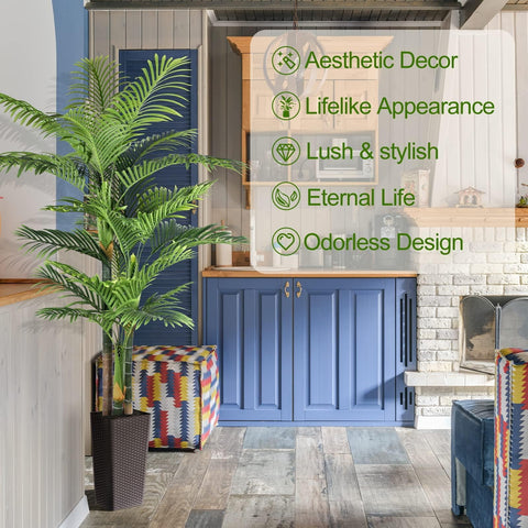 Keeplush close-up of fronds texture highlighting lifelike leaf detail and realism