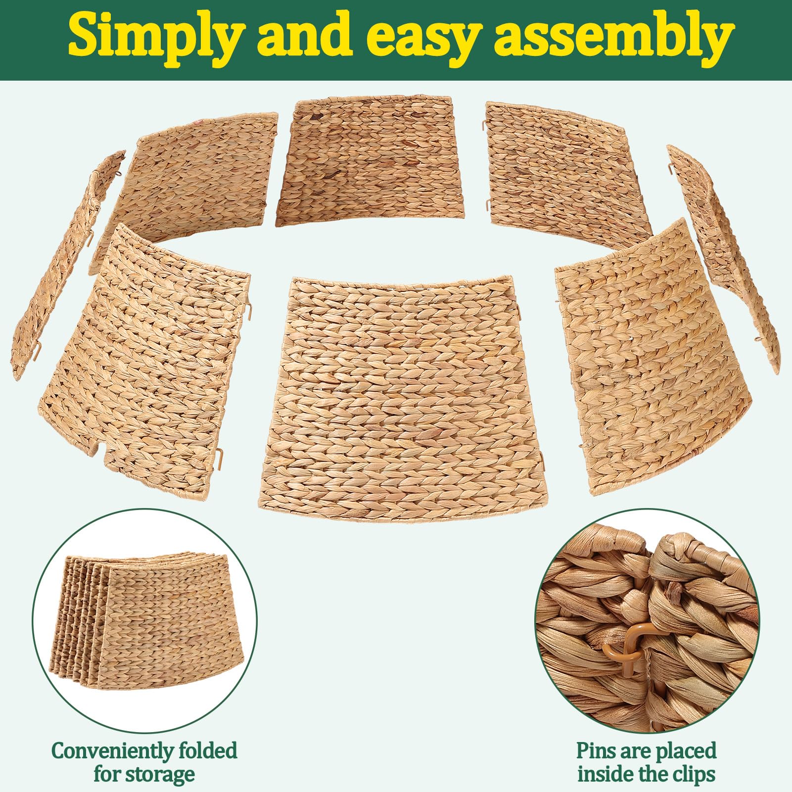 Keeric collar shown beside gift boxes for scale, demonstrates large fit