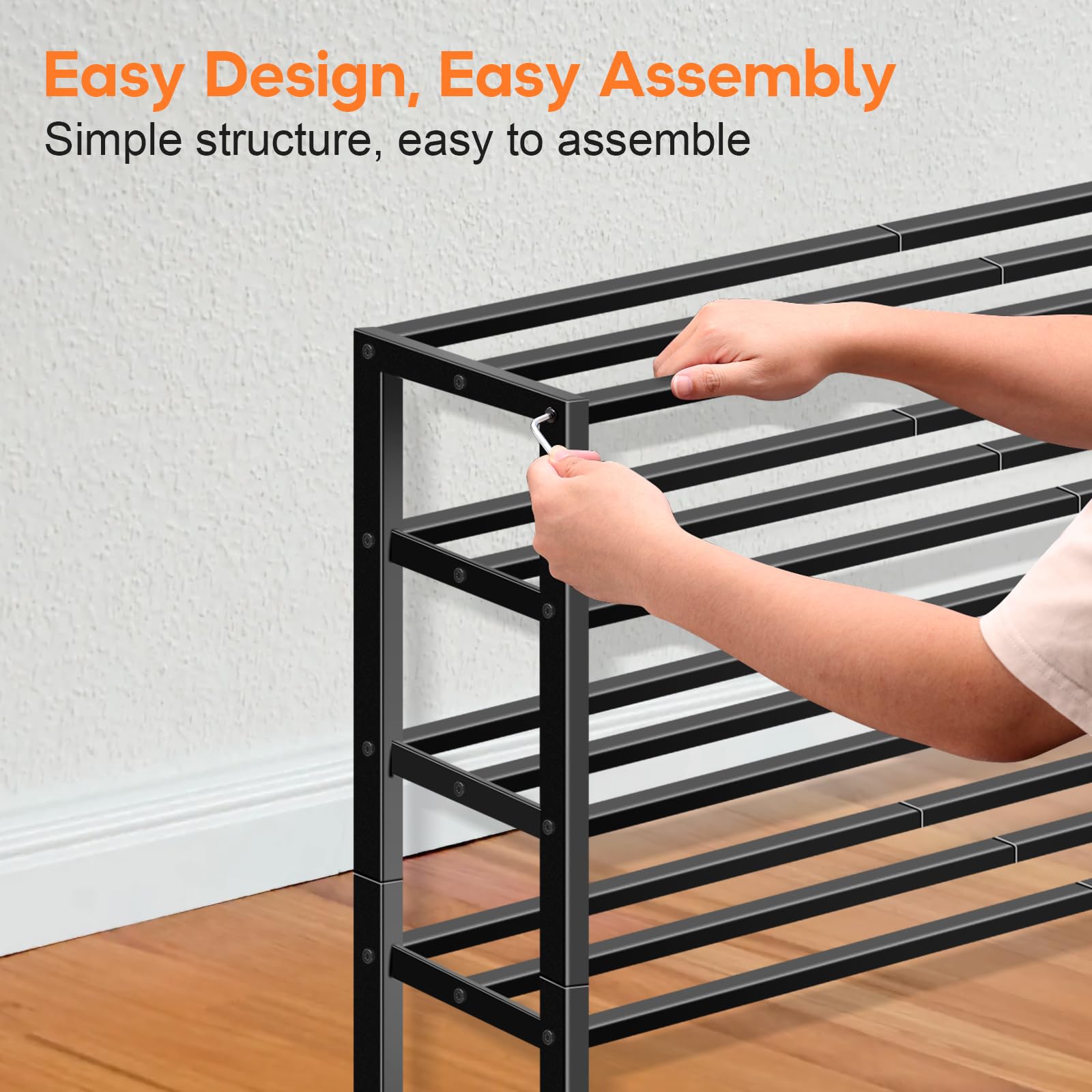 KEETDY next to chair for scale, shows compact footprint and high capacity