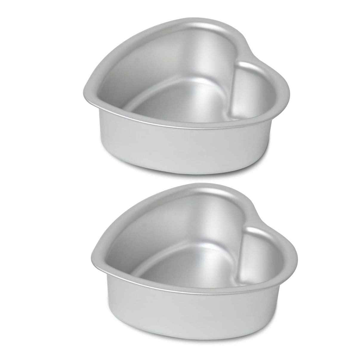 kefyixc front view of heart-shaped pan showing clean silhouette and even baking