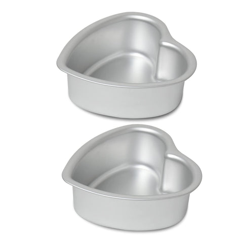kefyixc front view of heart-shaped pan showing clean silhouette and even baking