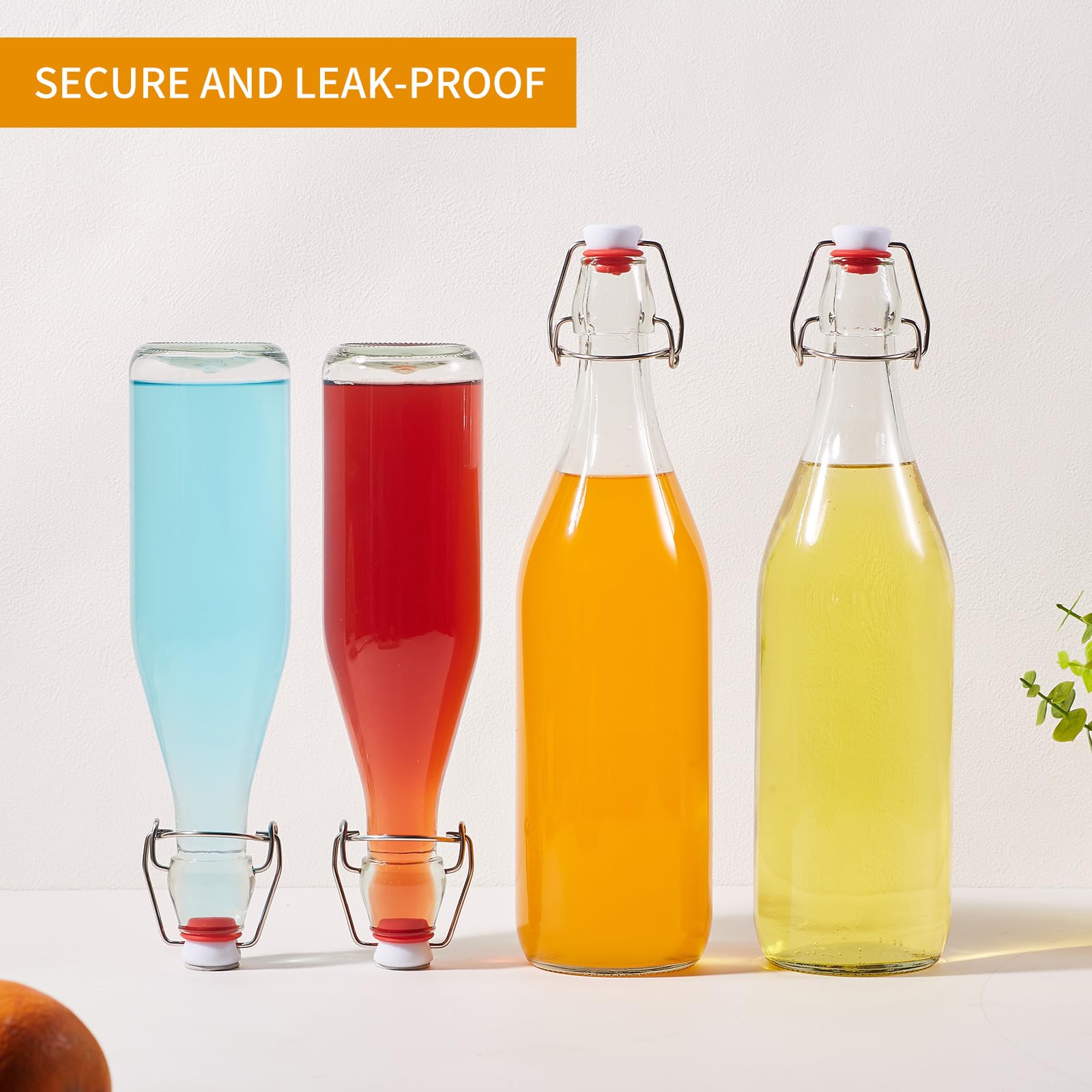 keigocare bottle held in hand to show 16 oz scale for portion control