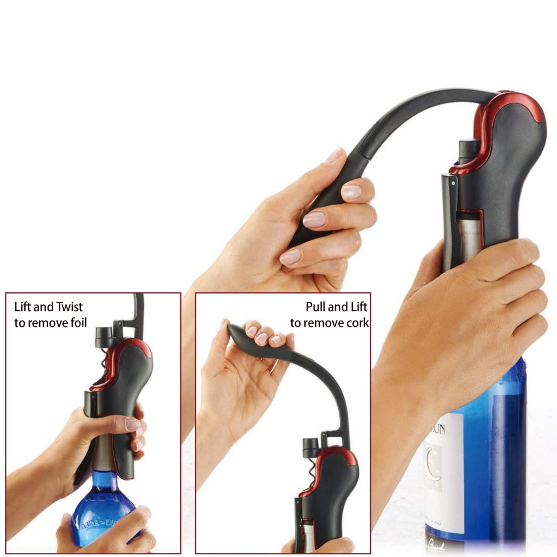 KEISSCO corkscrew spiral detail showing durable replaceable part benefit