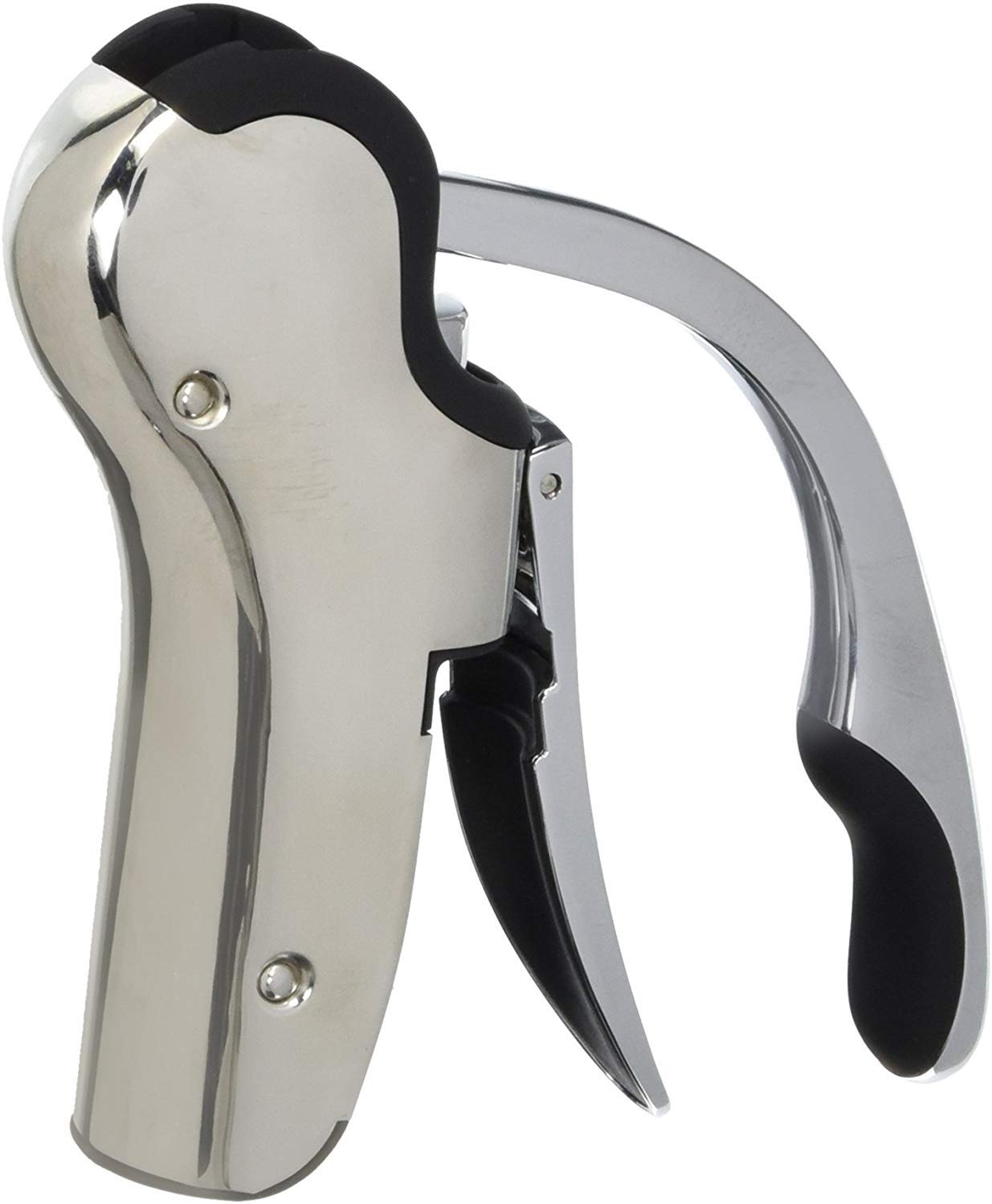 KEISSCO front view of stainless steel opener showing sleek design and durability