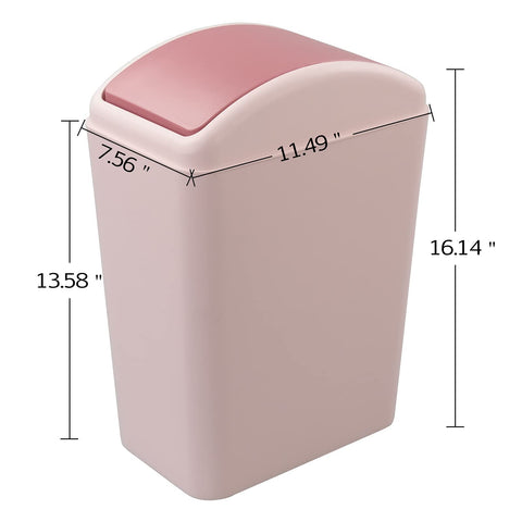 Kekow close-up of swing lid mechanism highlighting smooth operation and convenience
