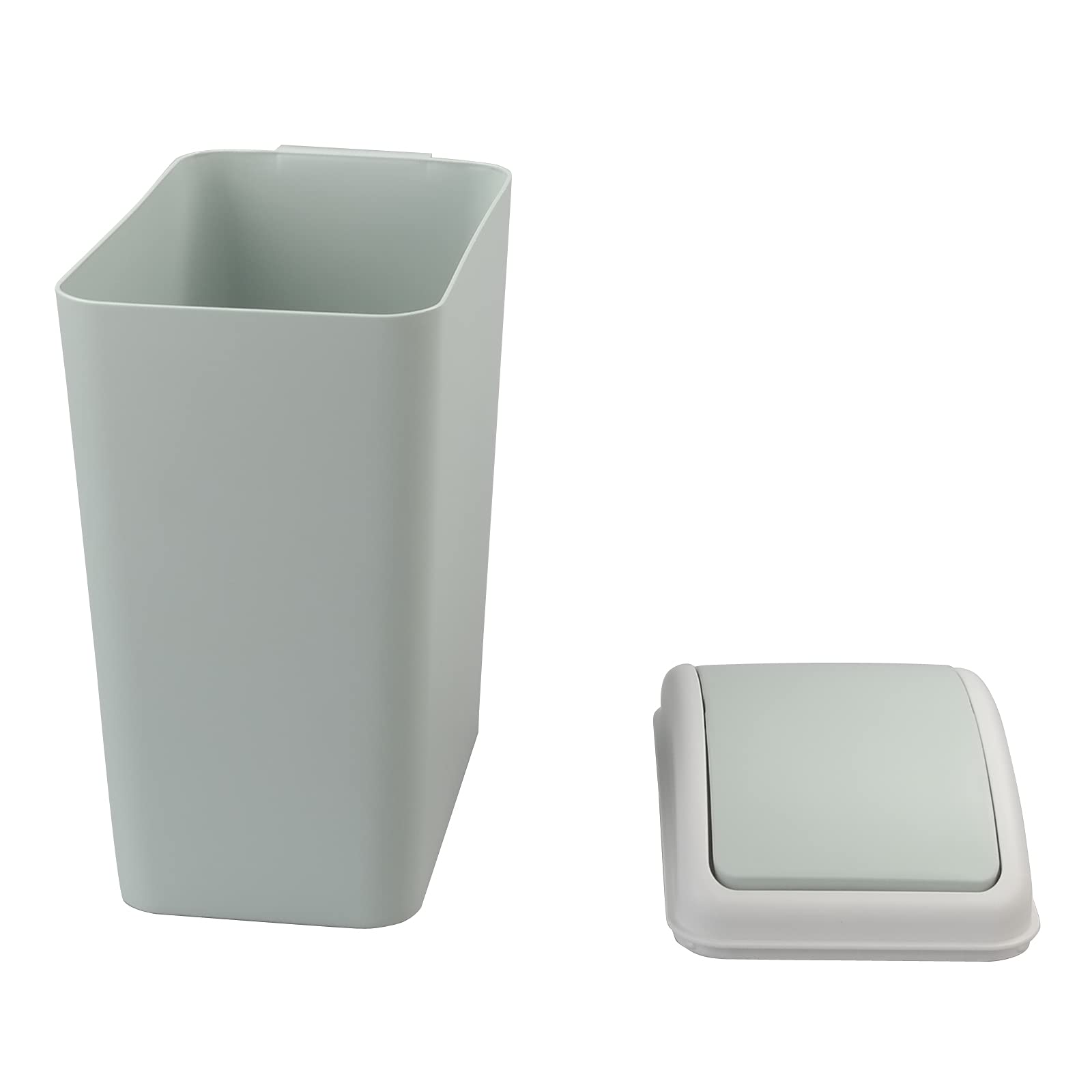 Kekow top-down view of lid showing smooth surface and easy cleaning