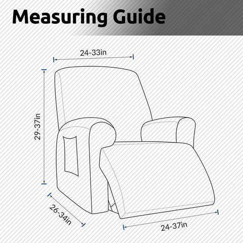 KEKUOU recliner with dog on seat showing pet protection and easy cleaning