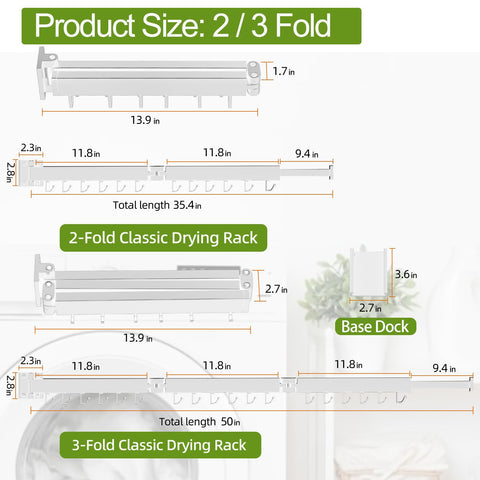 Kelisiting close-up of 12 rotating hooks for flexible hanging options