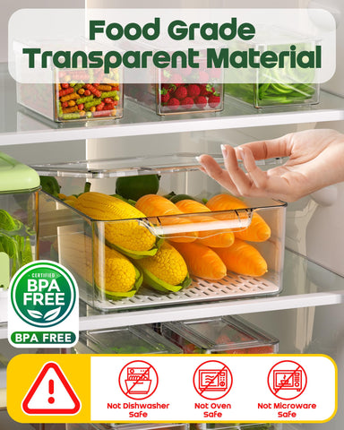 KEMETHY lid detail showing snug fit to keep out dust and reduce refrigerator odors
