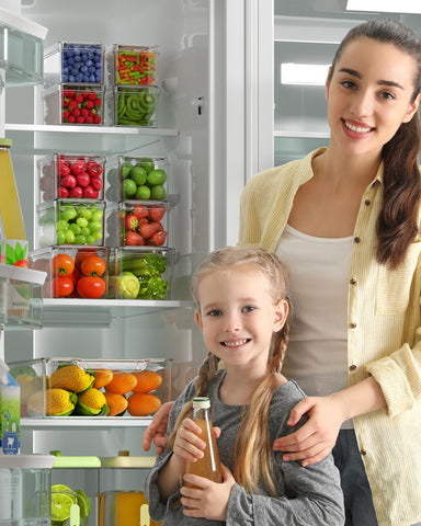 KEMETHY pantry and countertop use illustrating versatile storage beyond the refrigerator