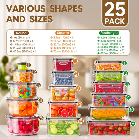 KEMETHY stacked rectangular containers demonstrating space-saving storage