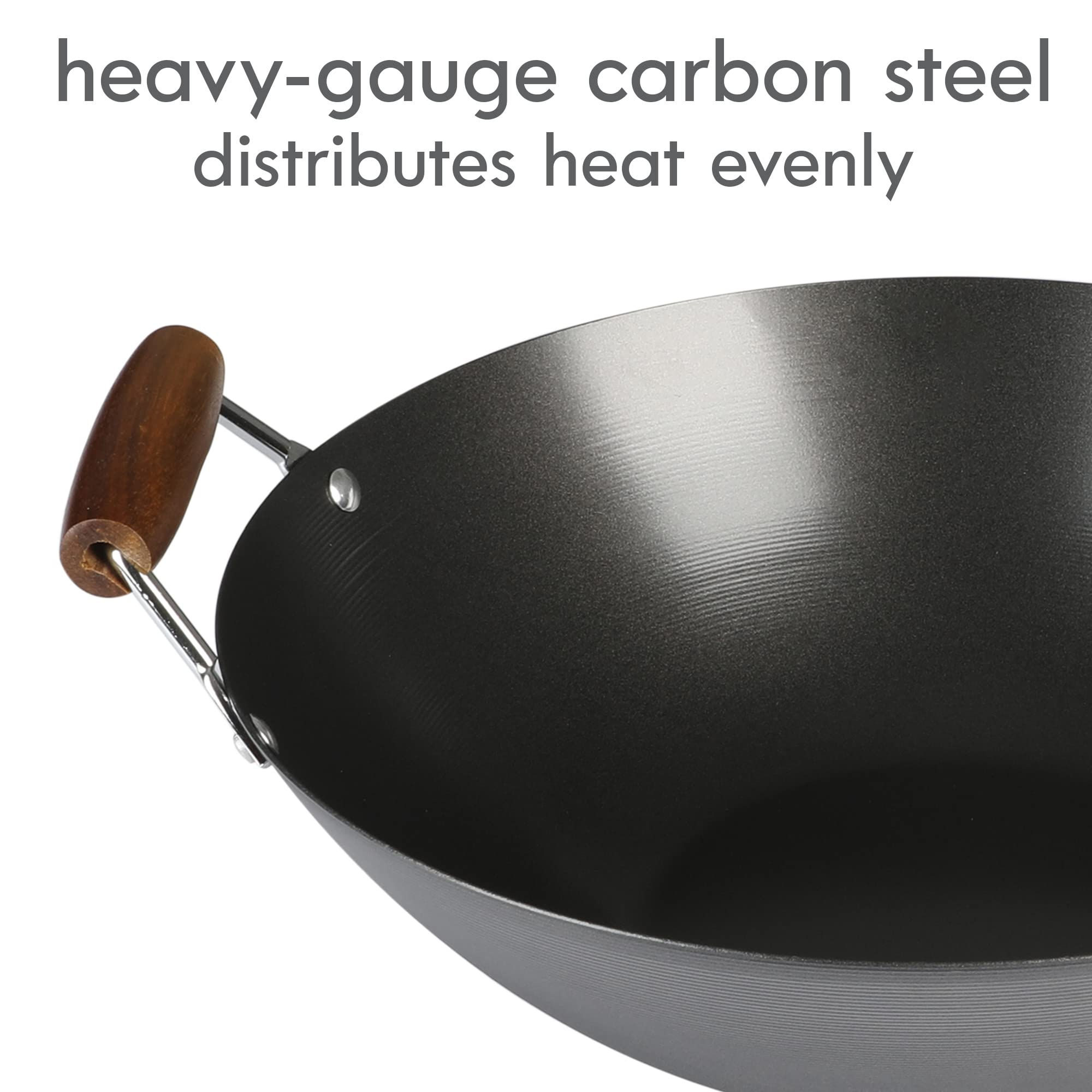 Kenmore Hammond side profile showing flat bottom for stable stovetop contact and even heating benefit