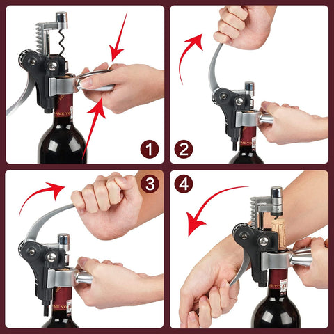KENSOSO foil cutter detail demonstrating clean neck prep for safer, neater openings