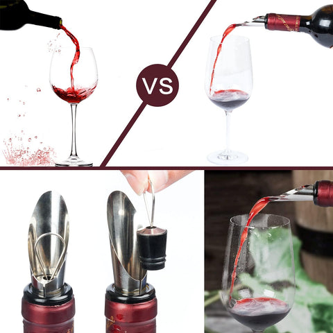 KENSOSO vacuum stopper and extra corkscrews displayed to preserve wine and extend use