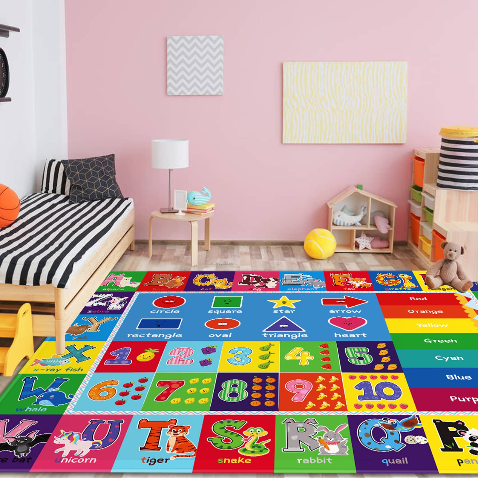Kentaly lifestyle preschool setup showing engaging rug for group activities