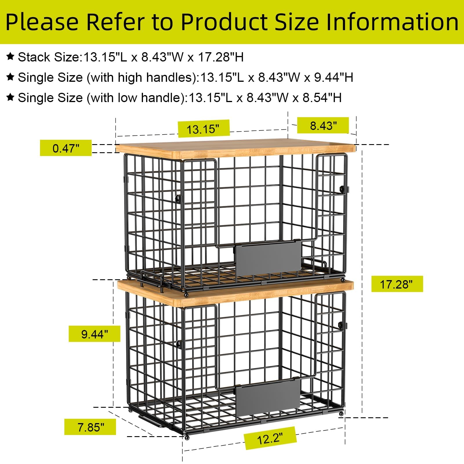 keomaisyto wire grid and reinforced feet detail for stable stacking