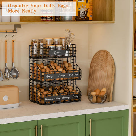 keomaisyto in use with eggs placed in compartments for quick access