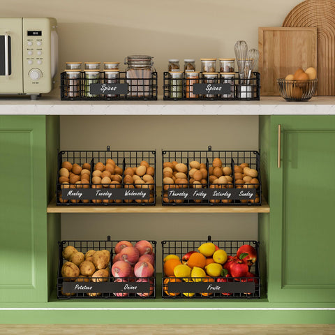 keomaisyto stacked tiers demonstrating vertical storage to save counter space