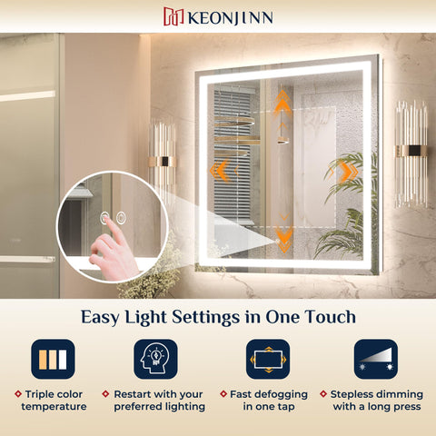 Keonjinn sealed backing and hanging slot illustrating moisture resistance and secure mount