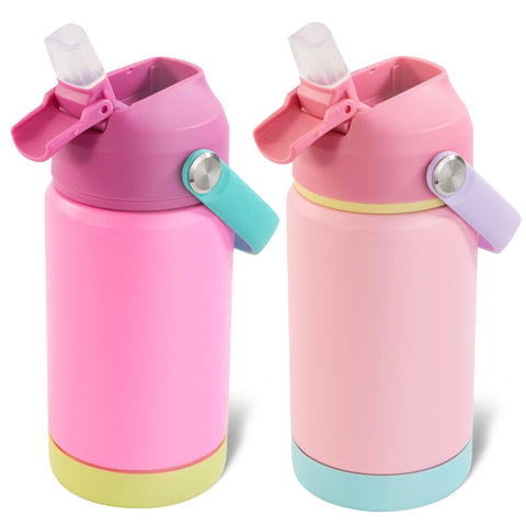 Kerilyn front view of two bottles showing colors and size benefit