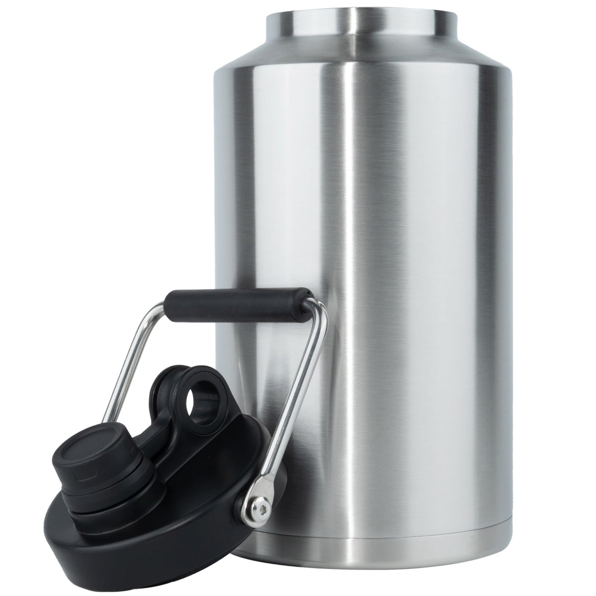Kerilyn jug front view showing full 128oz capacity and sturdy design benefit