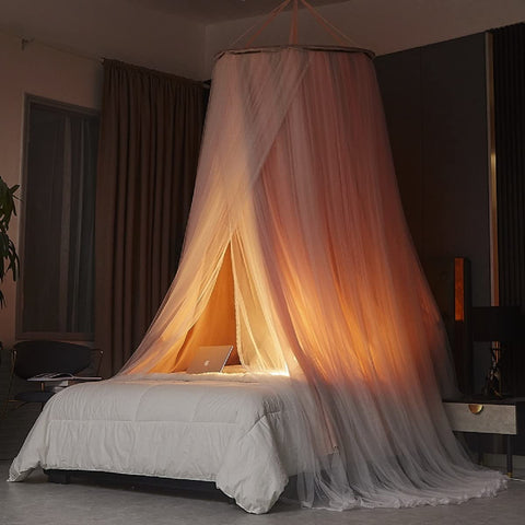 Kertnic canopy in use in a child's bedroom providing privacy and dreamy space