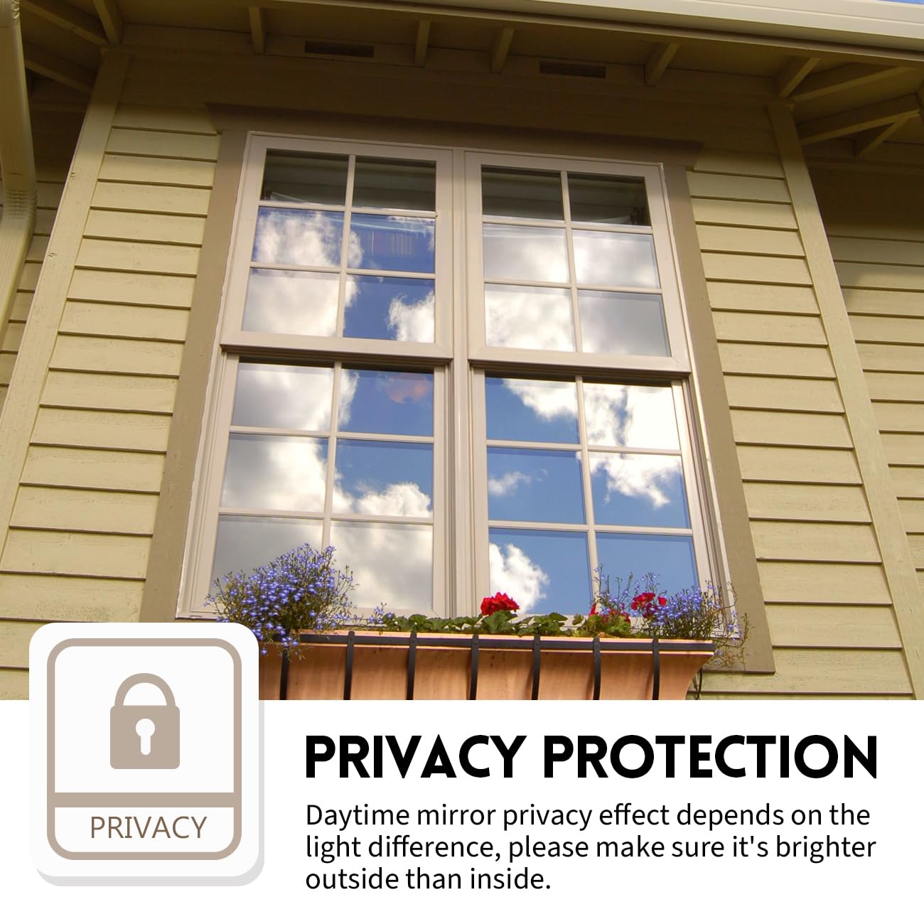 KESPEN reflective surface close-up displaying mirror privacy effect