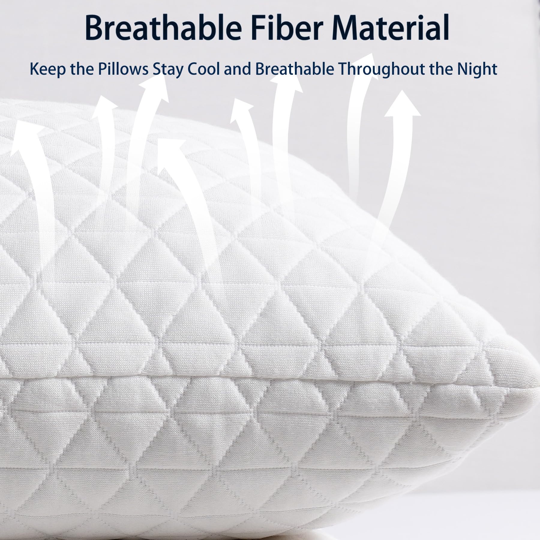 KEYOOHOME close-up of shredded memory foam showing cooling gel particles