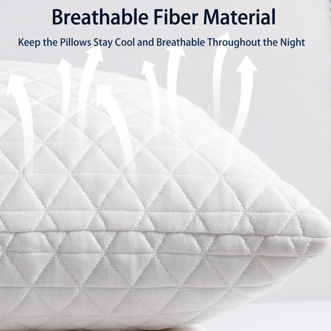 KEYOOHOME close-up of shredded memory foam showing cooling gel particles