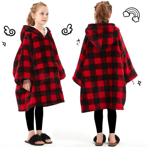 KFUBUO child wearing seated shows mobility and cozy lounging benefit