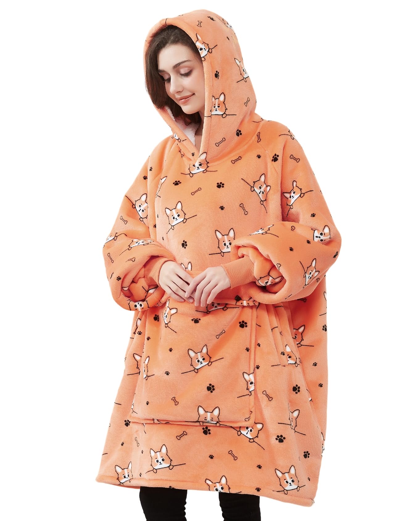 KFUBUO close-up of sherpa lining highlighting plush texture and extra insulation benefit