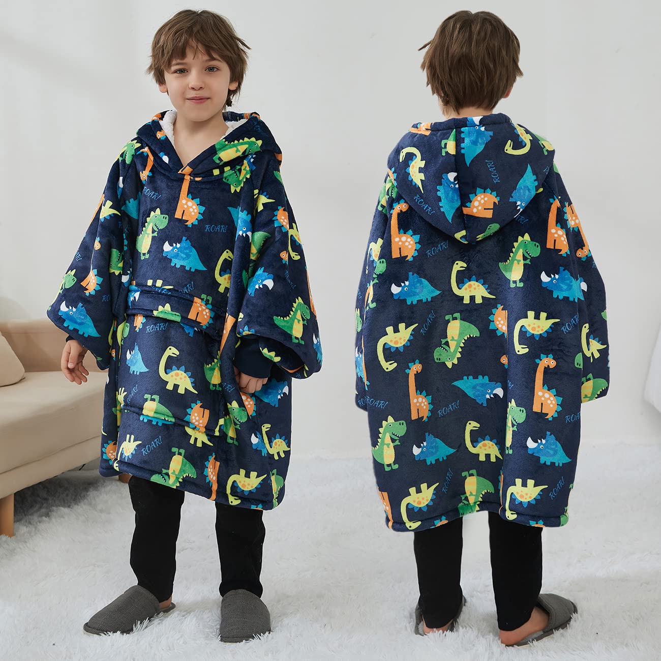 KFUBUO deep kangaroo pocket close-up holding snacks and keeping hands warm benefit