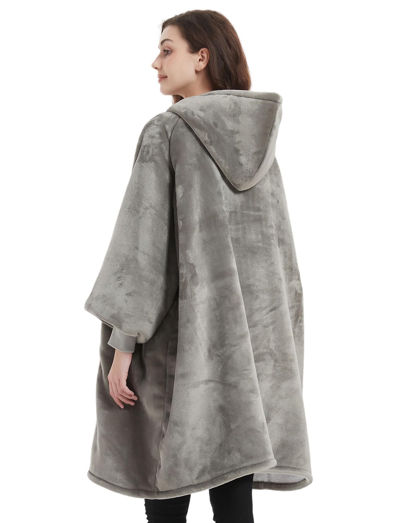 KFUBUO close-up of plush flannel and sherpa texture for cozy warmth and softness