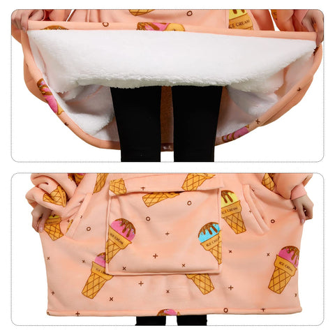 KFUBUO kangaroo pocket in use providing hand warmth and convenience
