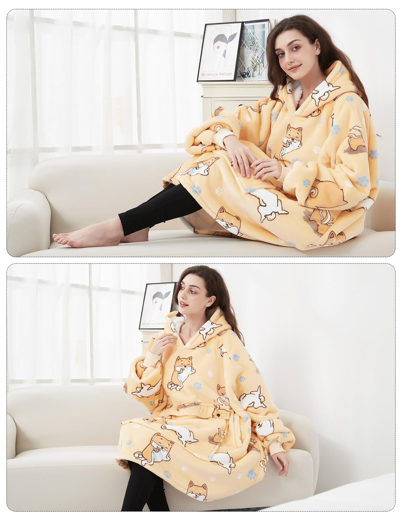 KFUBUO kangaroo pocket detail highlighting storage and hand-warming benefit