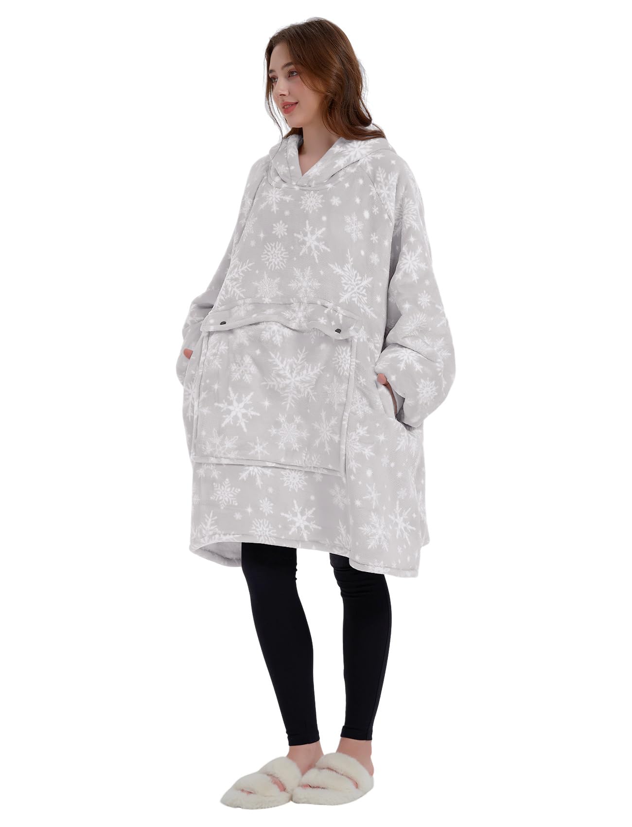 KFUBUO sherpa-lined interior close-up highlighting plush texture and warmth benefit
