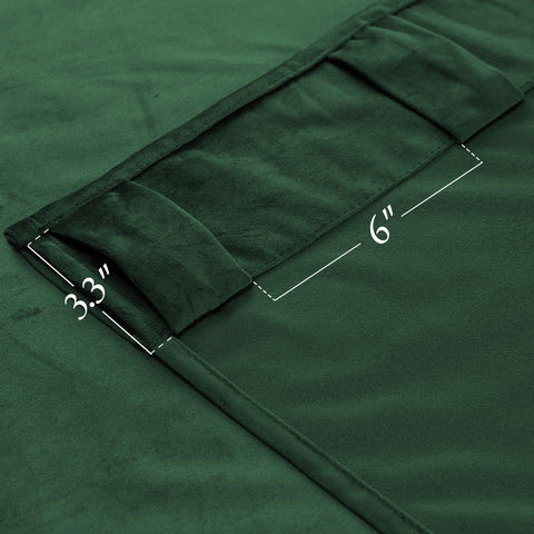 KGORGE curtain draped over rod showing full 84-inch length and elegant fall